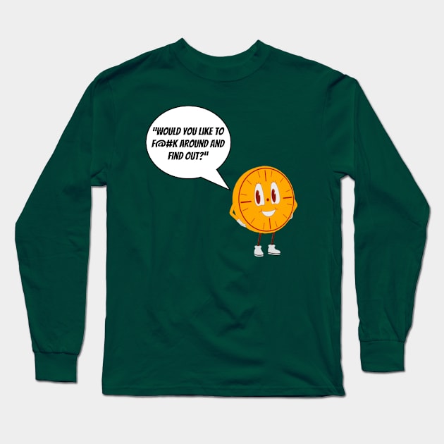 THE FIND OUT BUBBLE CLOCK! Long Sleeve T-Shirt by ForAllNerds